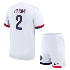 Paris Saint-Germain Achraf Hakimi 2 Børn Udebane 2024-25 - Fodboldtrøjer (S/S)